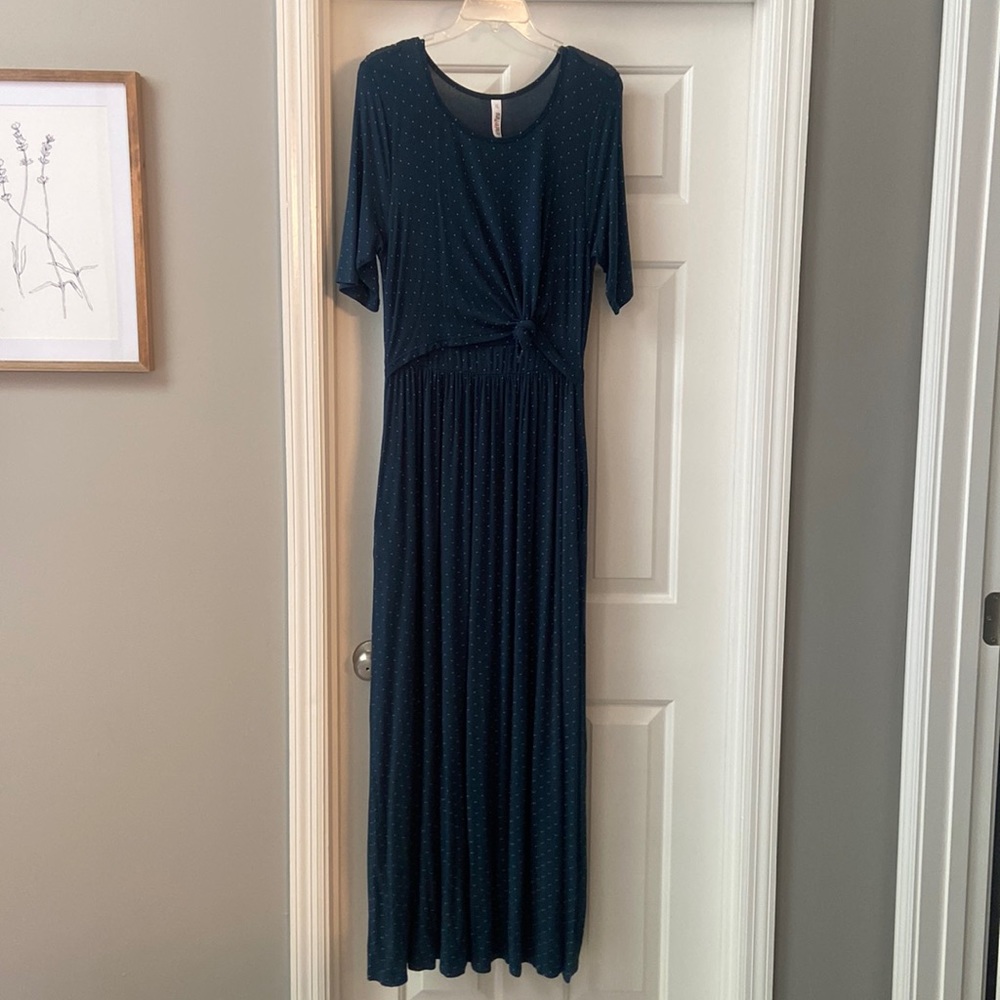 Latched Mama Nursing Maxi Dress with Pockets